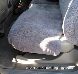 leather car seat cover gmc sheepskin covers