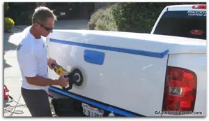 polishing using high speed buffer