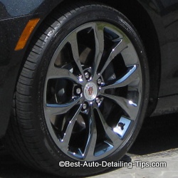 Cadillac factory anodized wheels