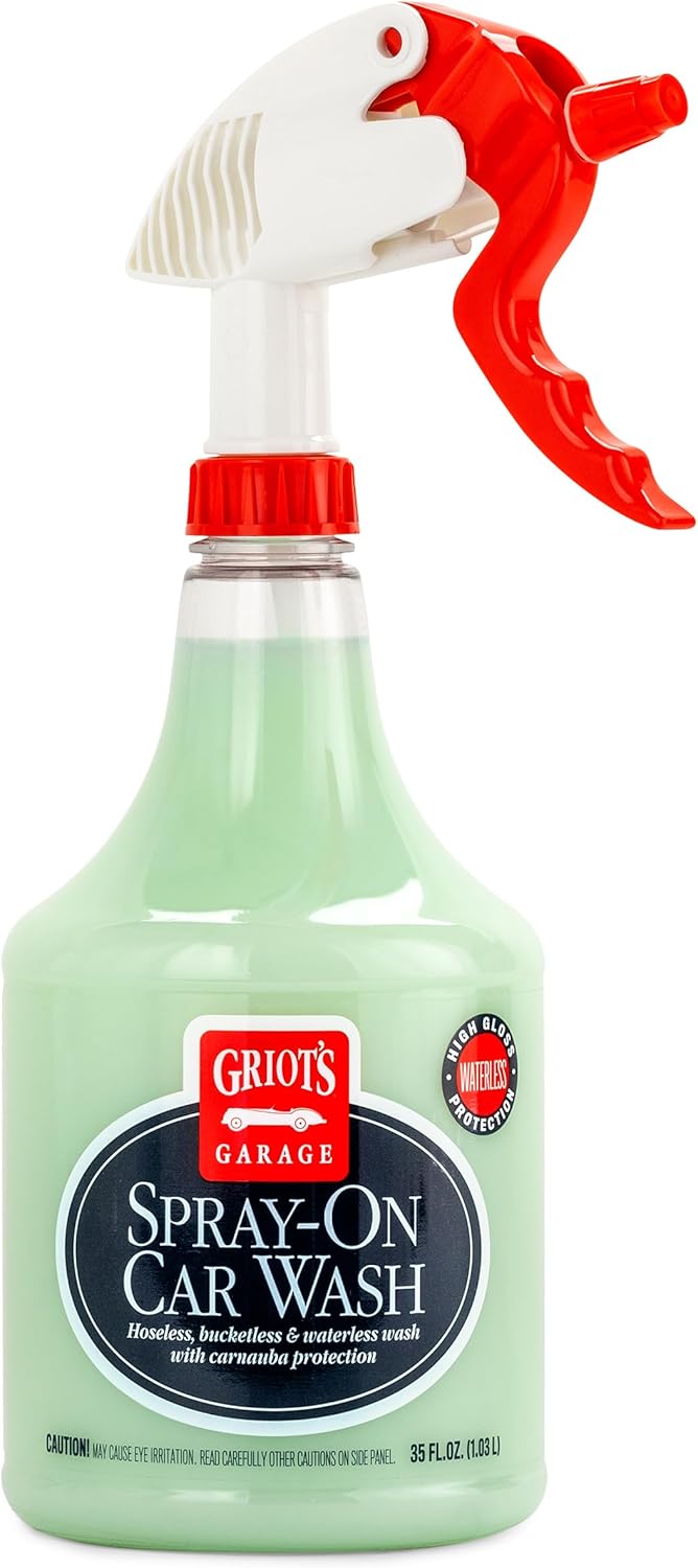 Griots garage spray on car wash Griots garage spray on car wash