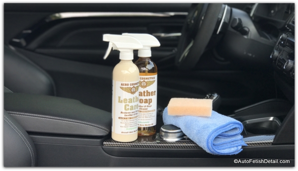aero cosmetics car leather cleaner and conditioner