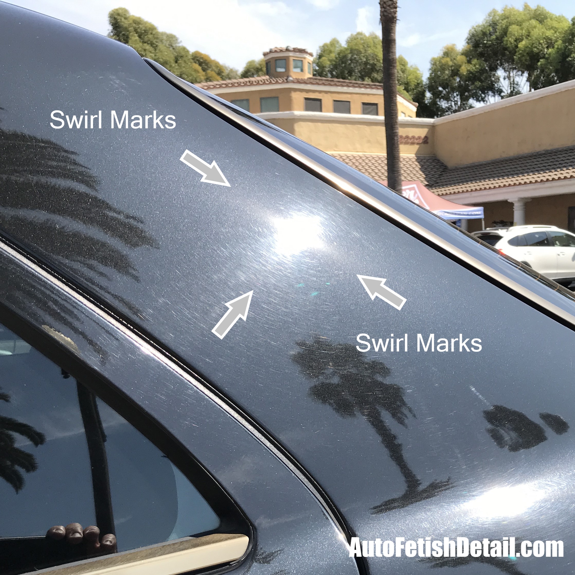 The quickest way to make a car look old is not attend to paint swirls and  micro scratches.