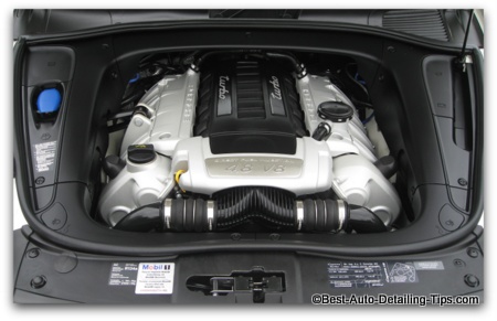 car engine picture porsche cayenne turbo