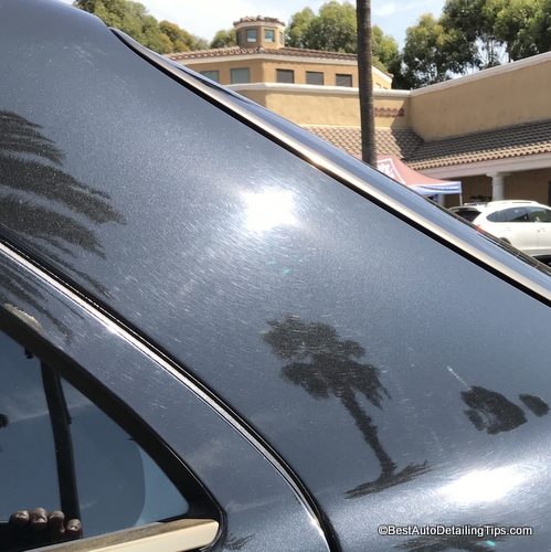 car paint cobwebbing spider webbing