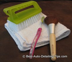 car inerior cleaning