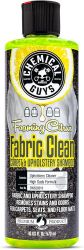 bottle of Chemical Guys' Fabric Clean to use to clean leather car seats chemical guys fabric clean