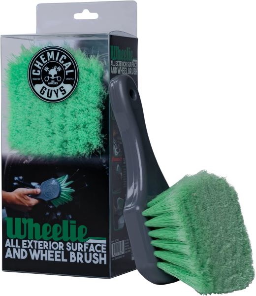 chemical guys wheel and engine brush