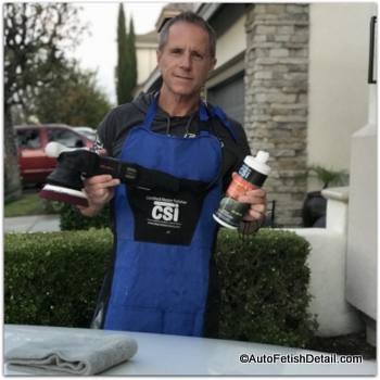 Darren Priest using ClearCoat Solutions and best auto detailing supplies Darren Priest using best auto detailing supplies