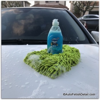 dawn dish soap vs meguiars ultimate wash and wax
