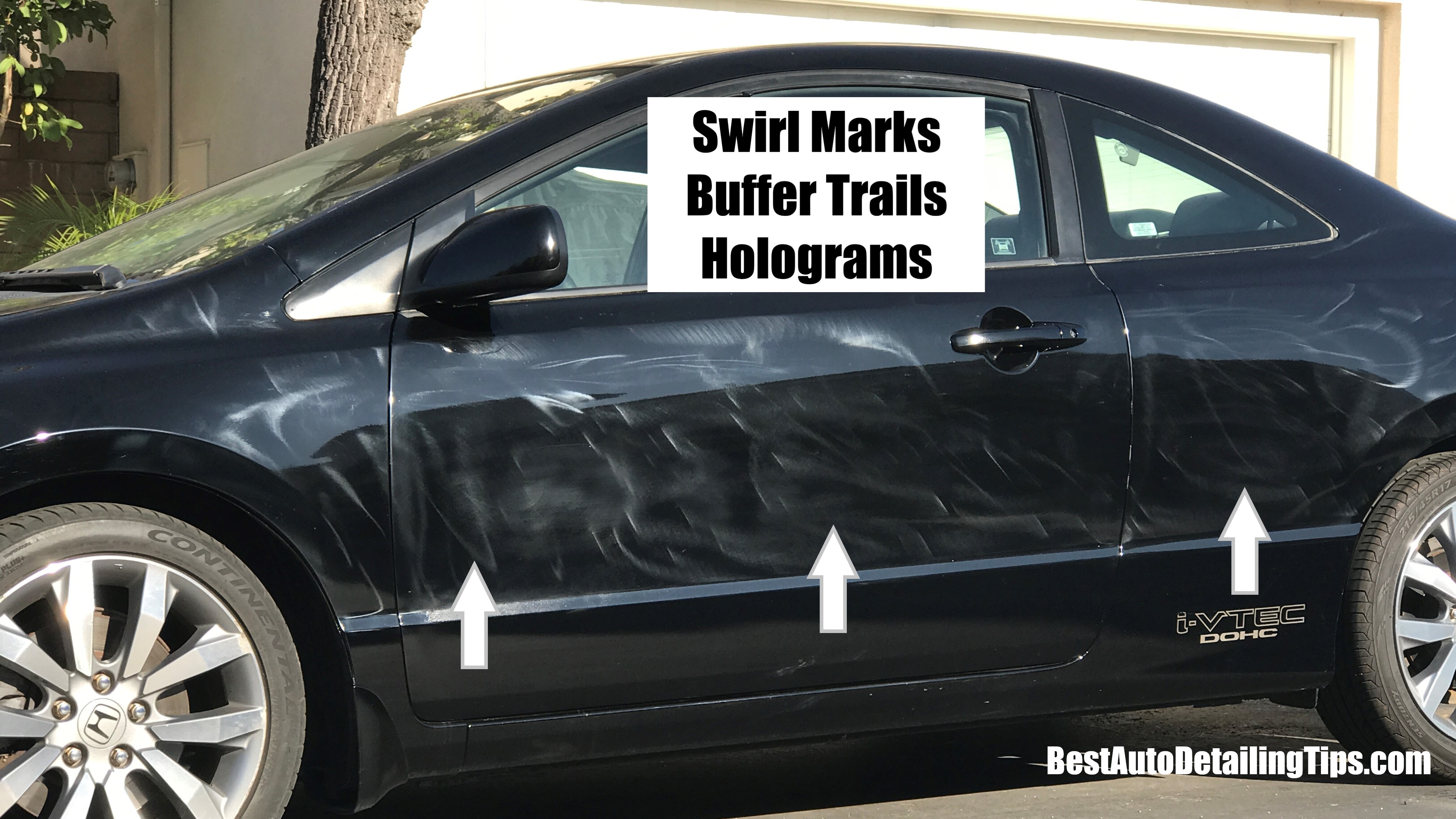 How to remove swirl marks you have 3 options choose wisely