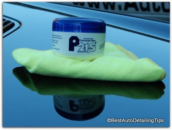 how to wax your car using p21s car wax