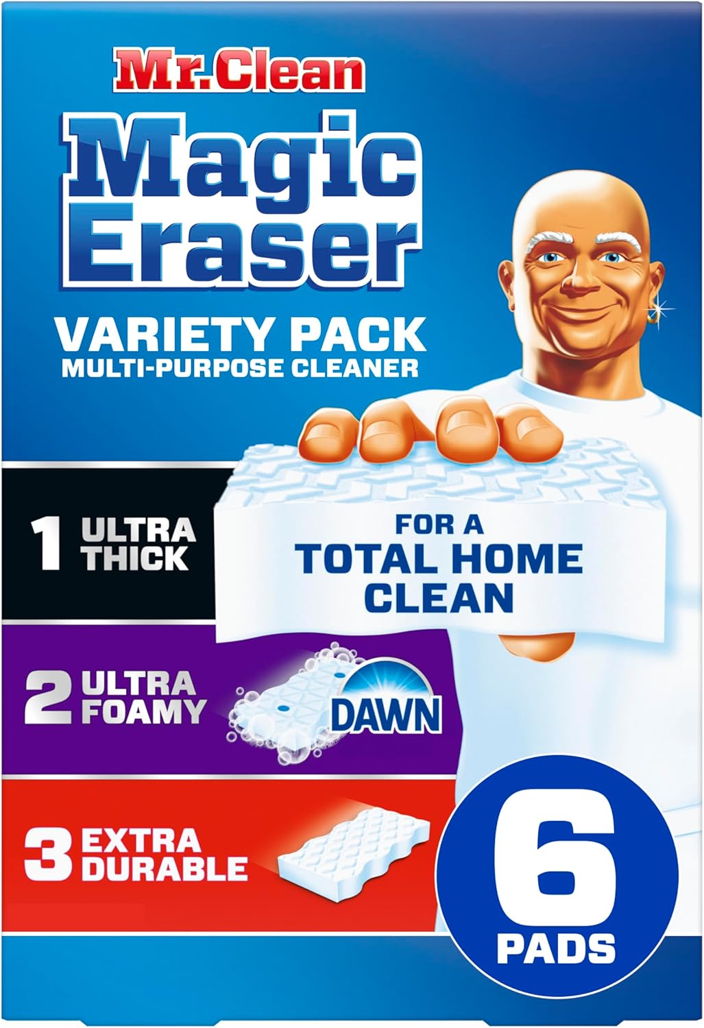 magic erasers 6 pack