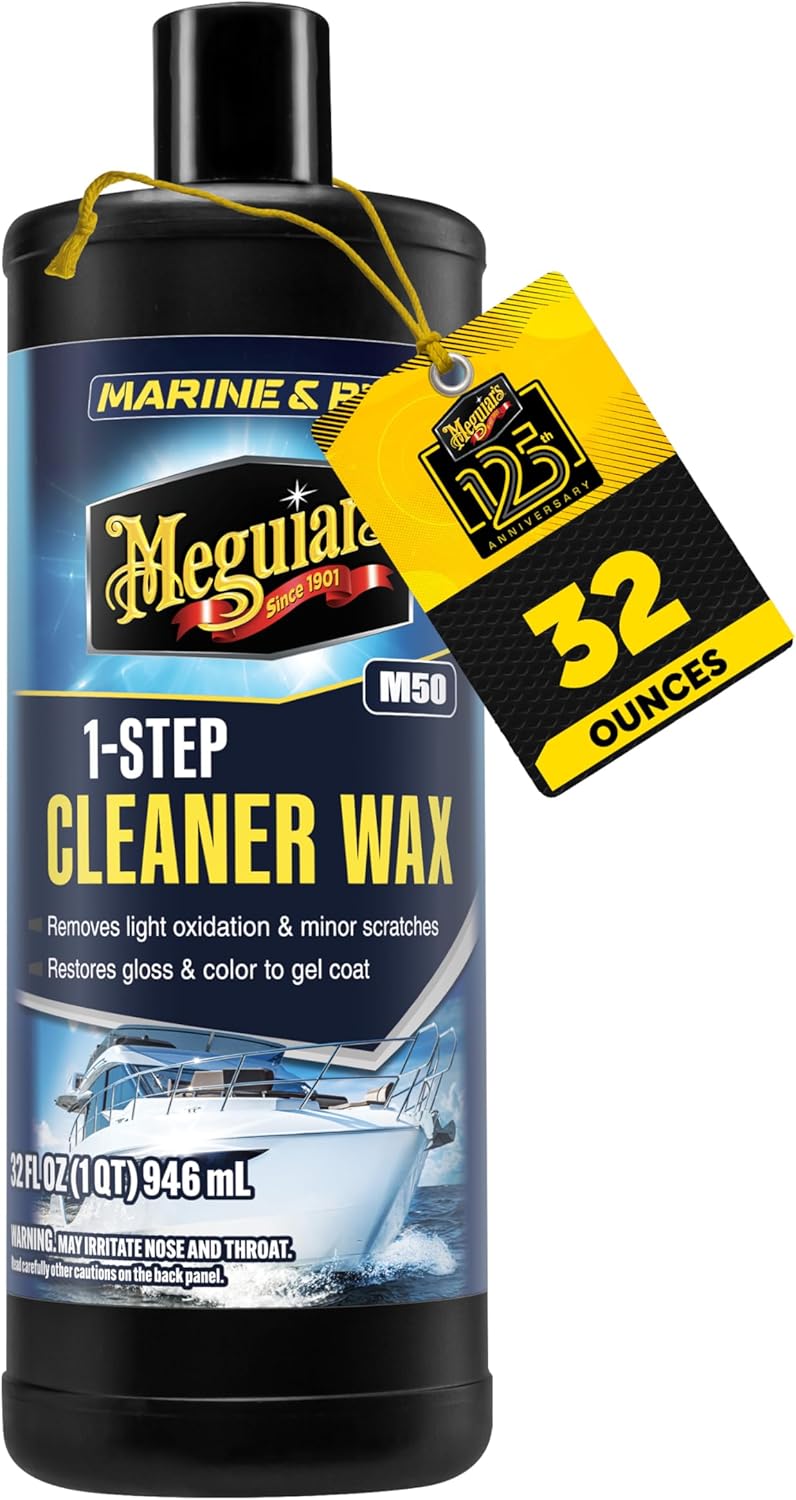 meguiar's 1-step cleaner wax marine and RV