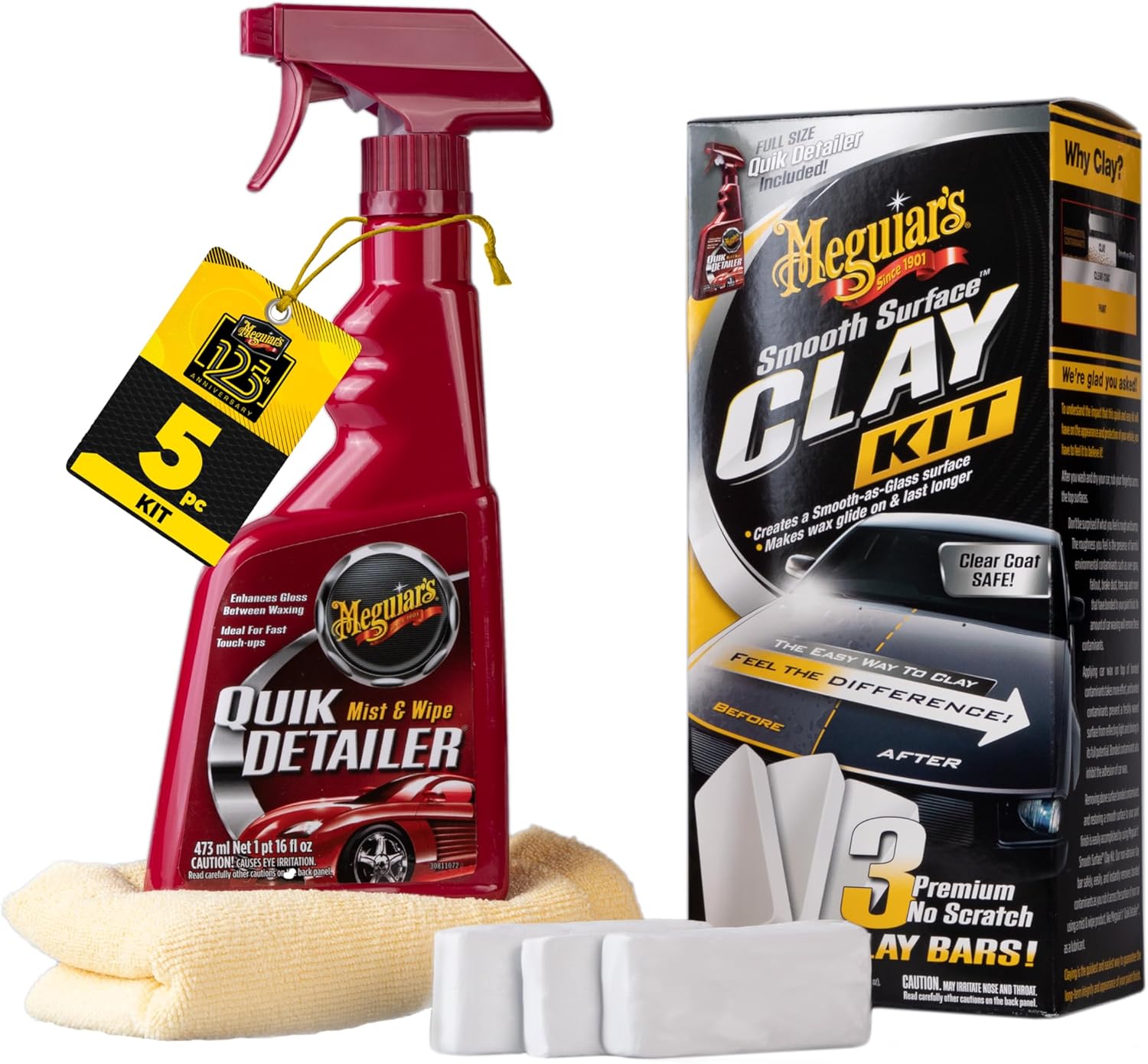 Meguiar's smooth surface clay bar kit
