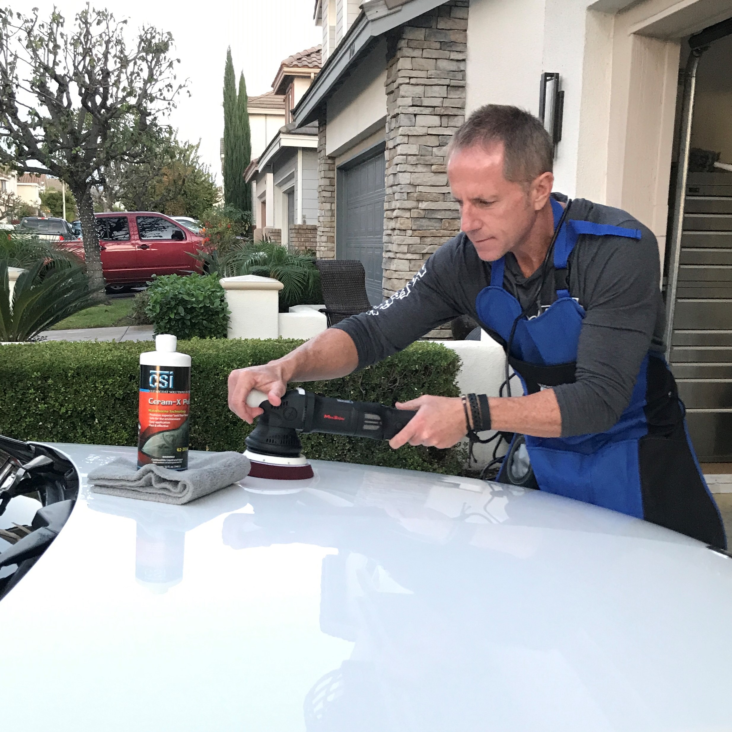 polish a car ceramx car polish