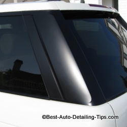Cleaning restoring black car trim: Tips so you don't fail!