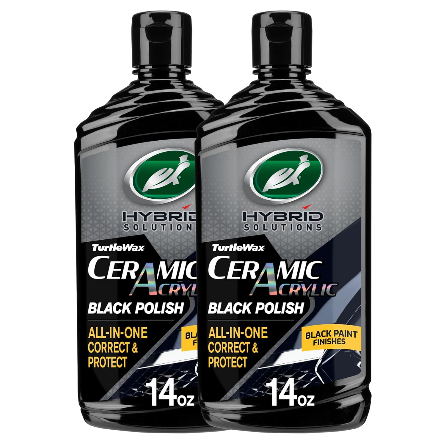 Turtle wax black acrylic black polish