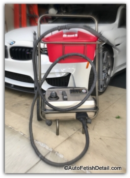 upholstery steam cleaner VX500 with cart