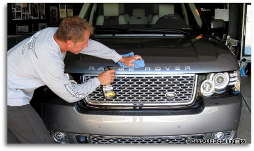 waterless auto detailing tricks
