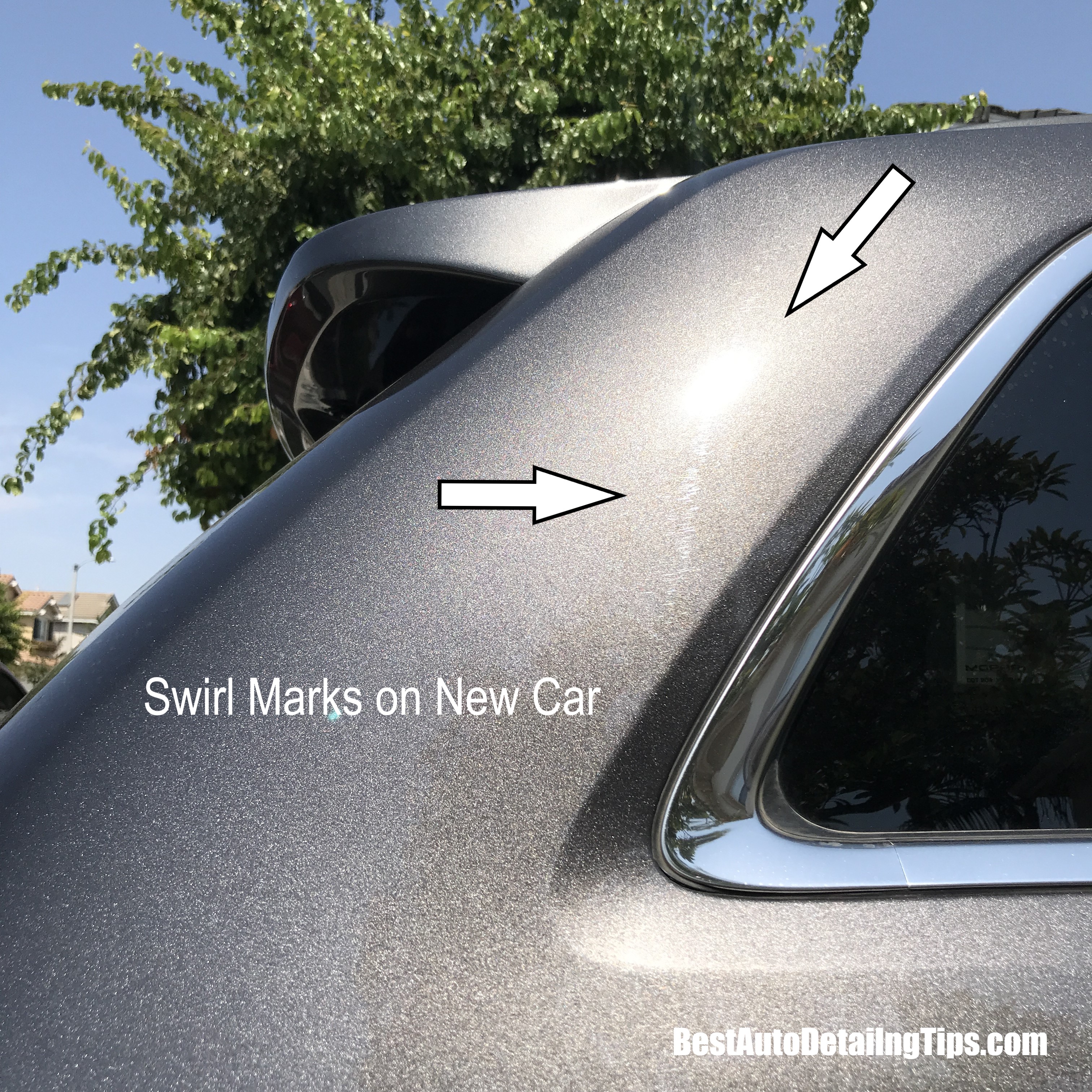 The quickest way to make a car look old is not attend to paint swirls and  micro scratches.