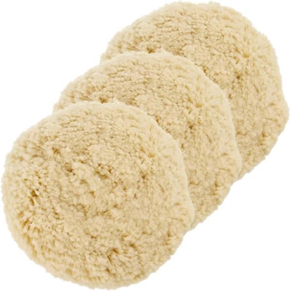 wool buffing pads